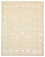Orientalsk tæppe - 254 x 204 cm - lys beige