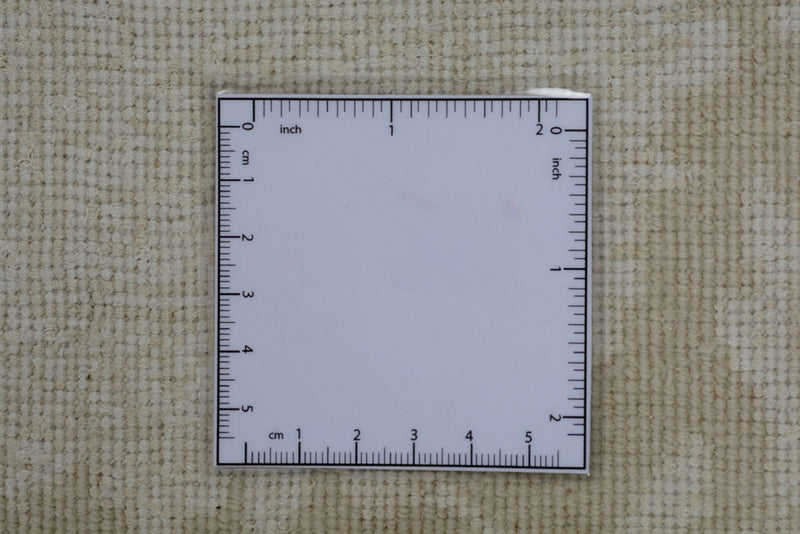 Orientalsk tæppe - 254 x 204 cm - lys beige