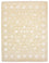 Orientalsk tæppe - 257 x 203 cm - lys beige