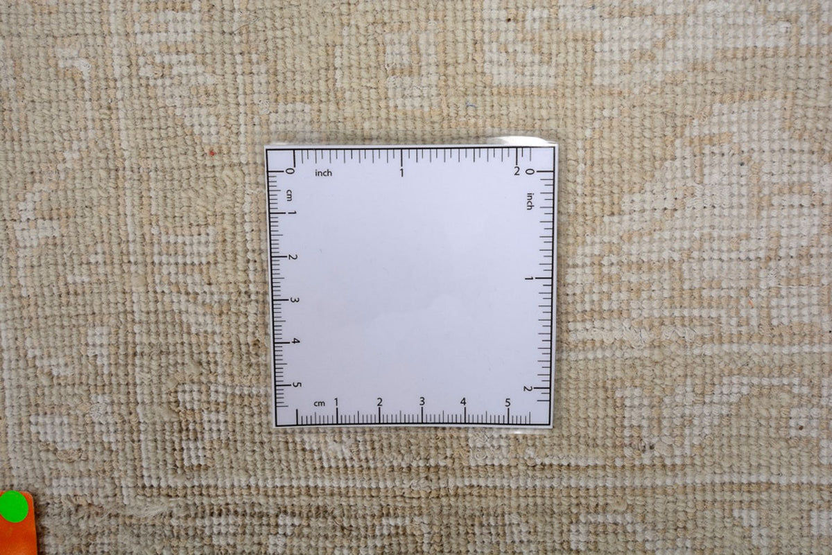 Orientalsk tæppe firkantet  - 304 x 301 cm - mørk beige