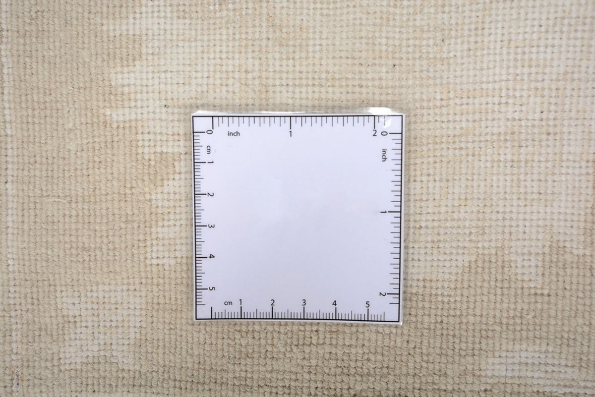 Orientalsk tæppe firkantet  - 309 x 301 cm - lys beige