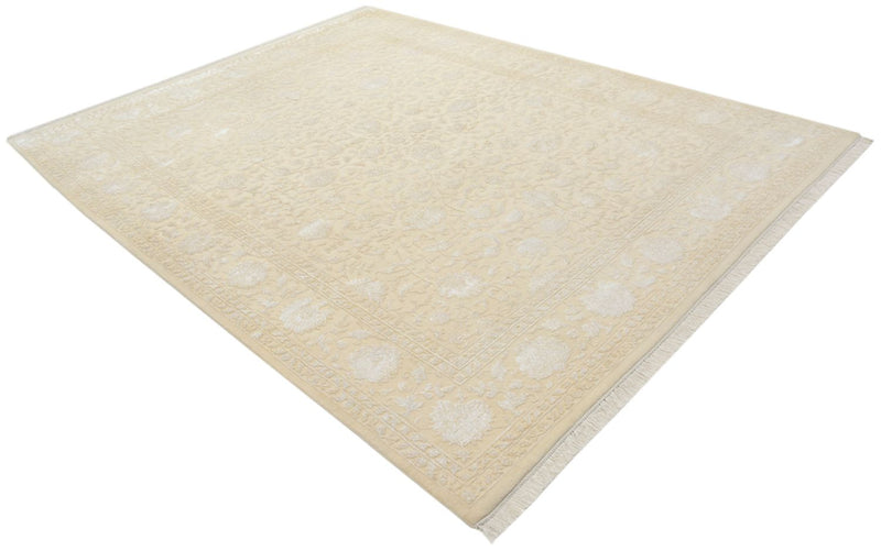 Orientalsk tæppe - 288 x 221 cm - lys beige