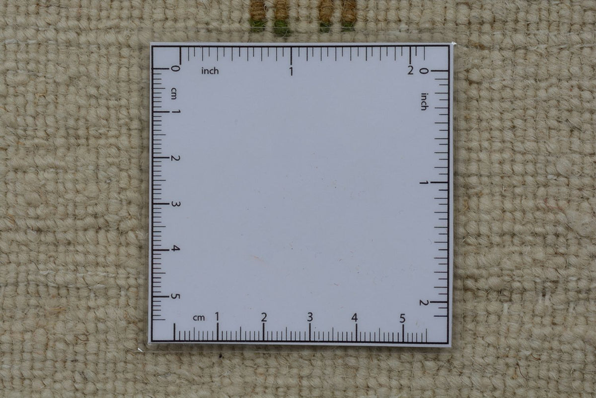 Løber Gabbeh-tæppe - Loribaft Indus - 334 x 128 cm - creme