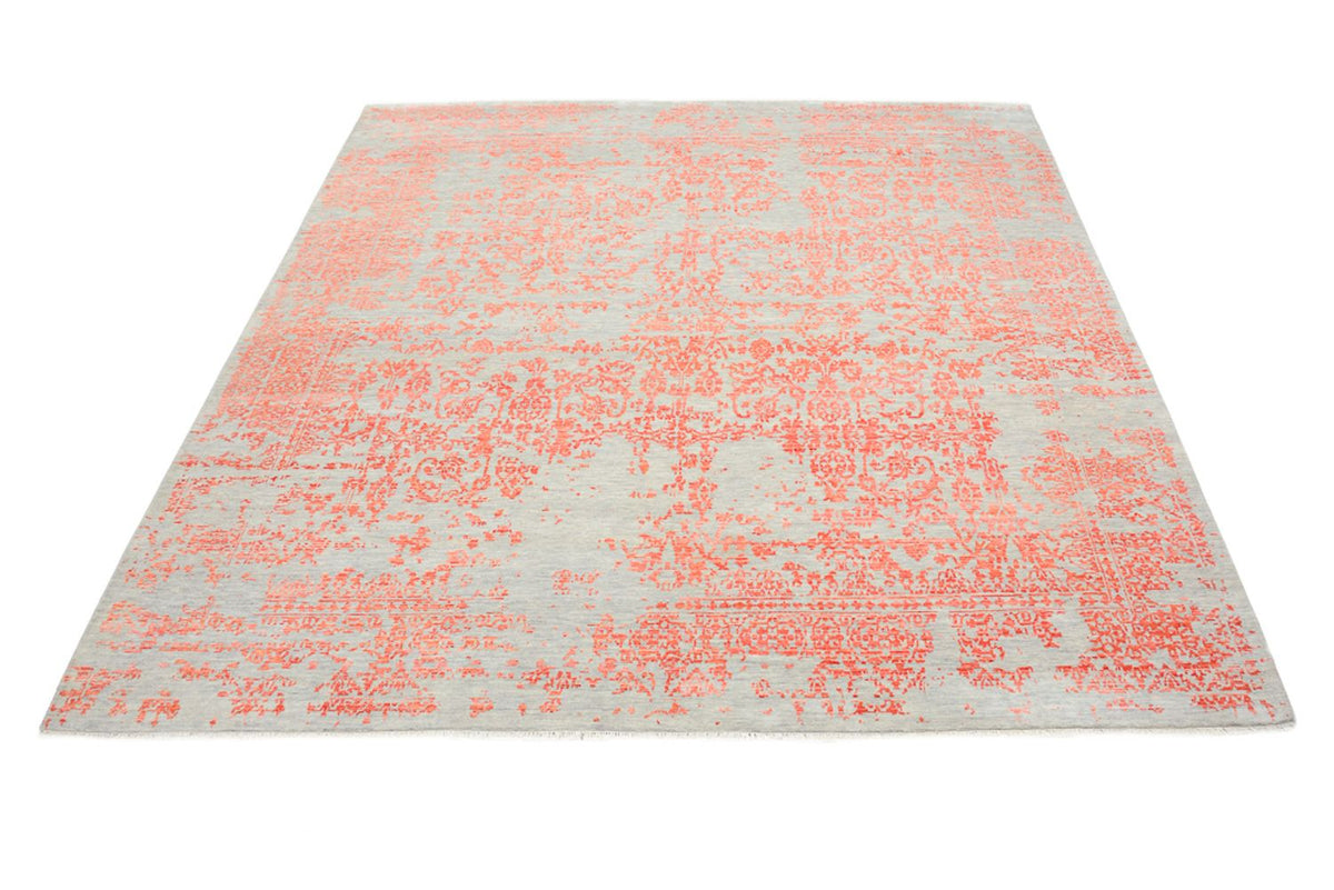 Designer tæppe firkantet  - 255 x 248 cm - orange
