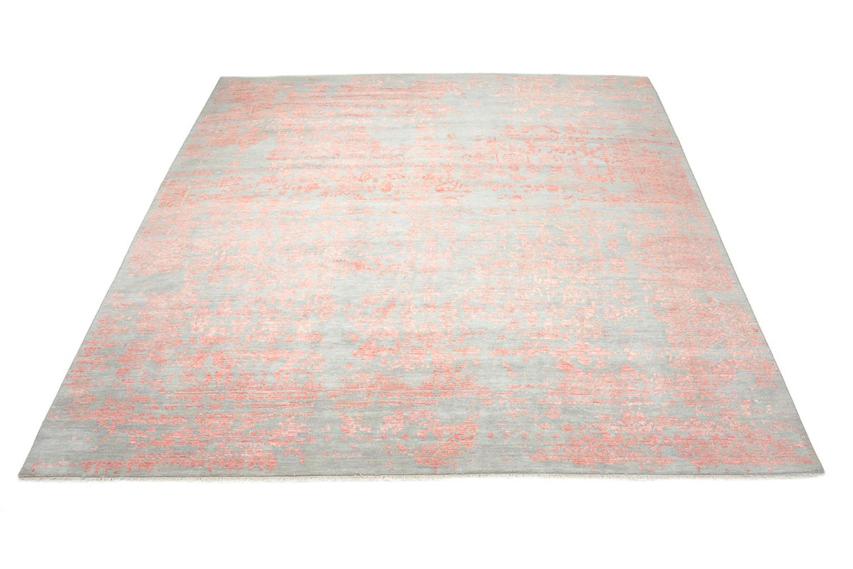 Designer tæppe firkantet  - 255 x 248 cm - orange