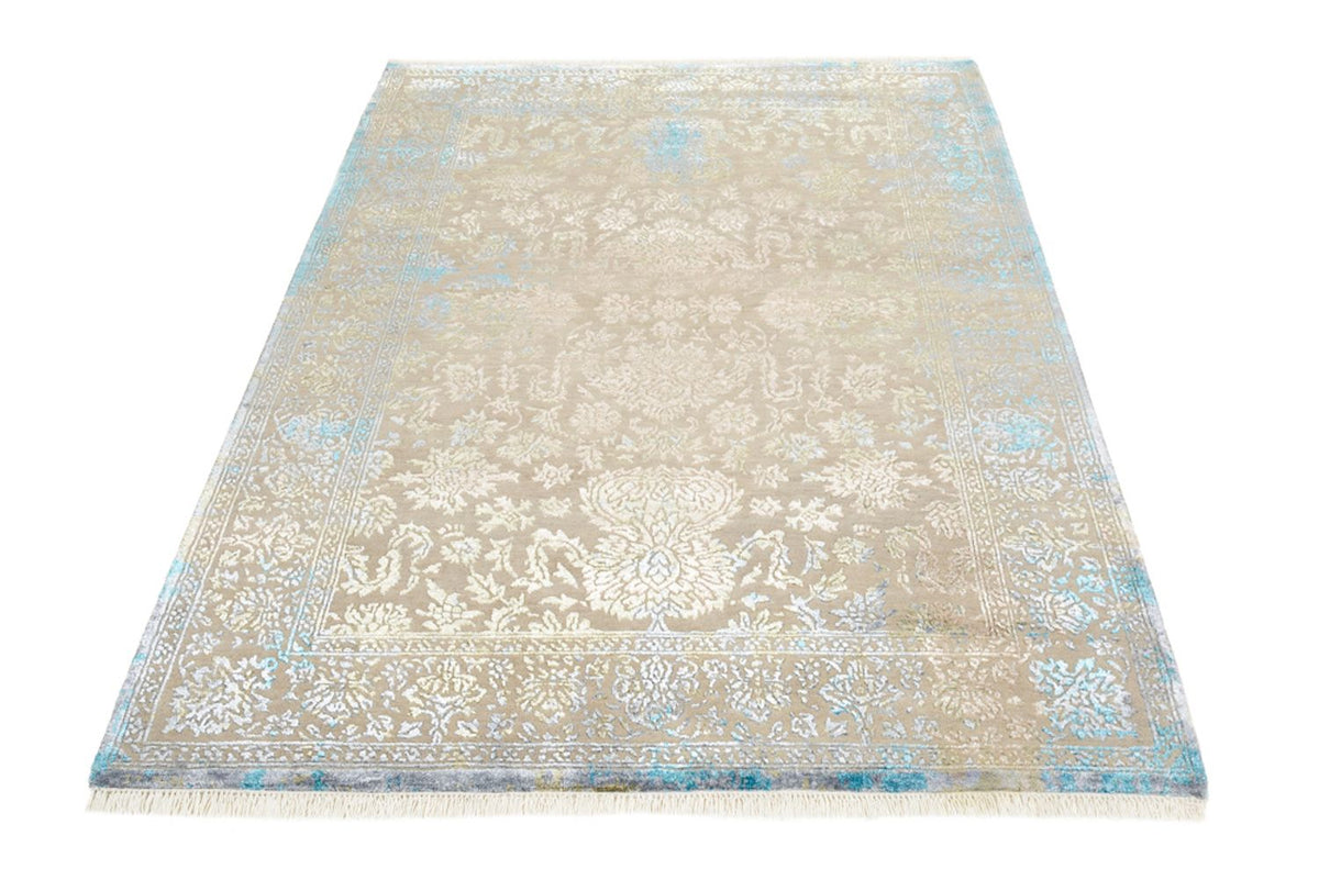 Designer tæppe - 186 x 129 cm - lys beige