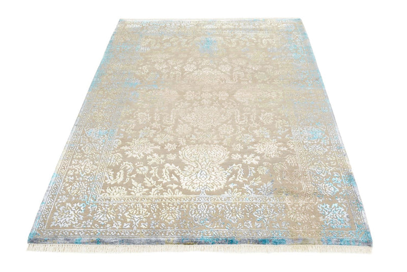 Designer tæppe - 186 x 129 cm - lys beige