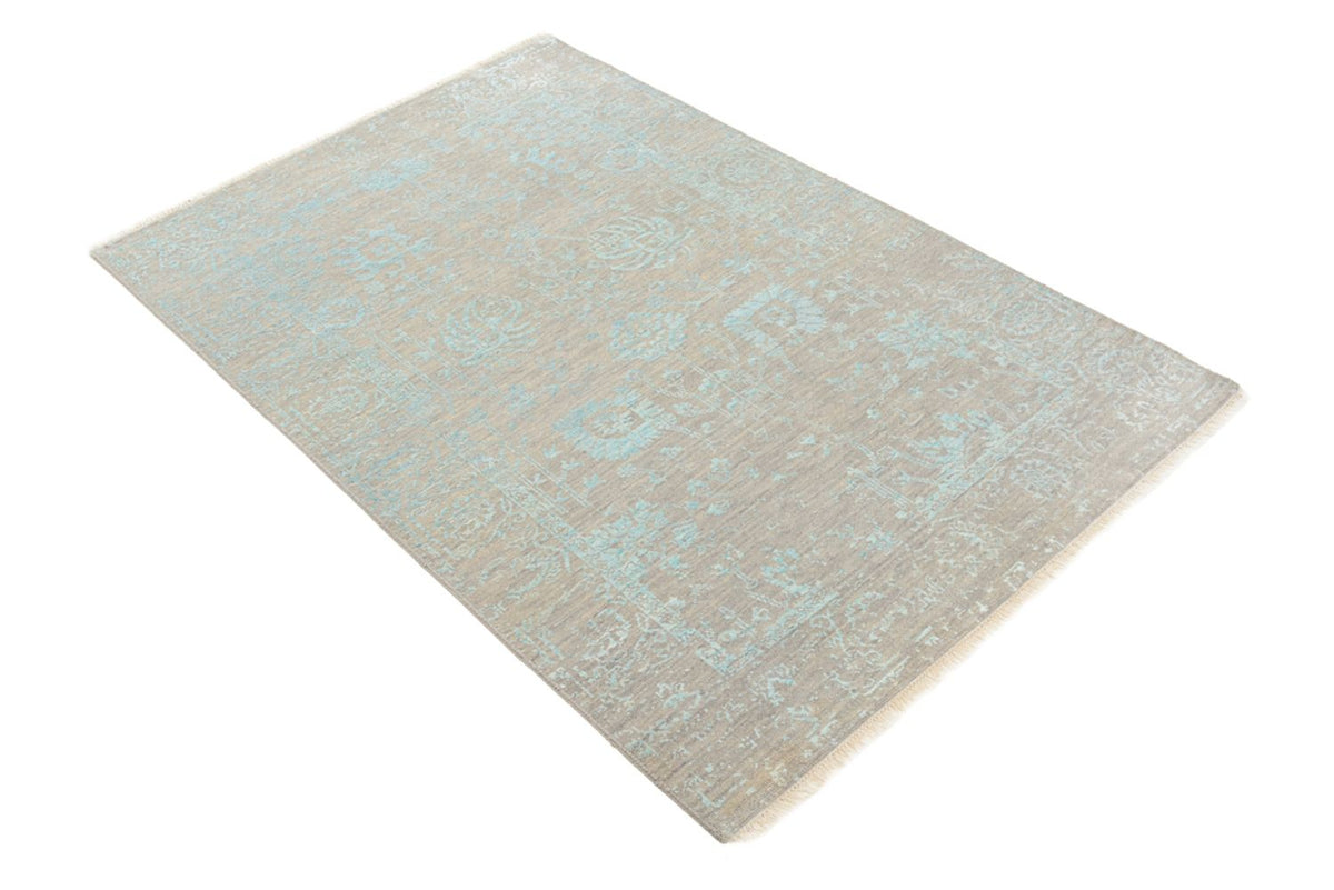 Designer tæppe - 154 x 101 cm - lys beige