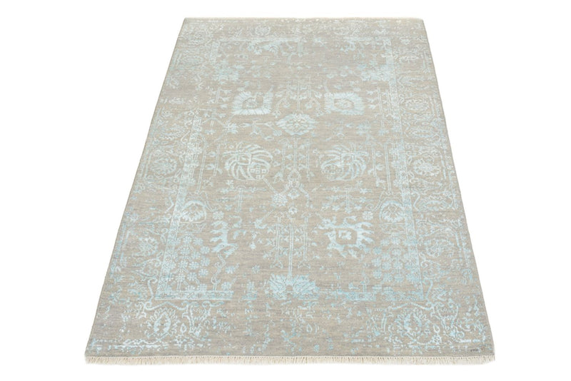 Designer tæppe - 154 x 101 cm - lys beige