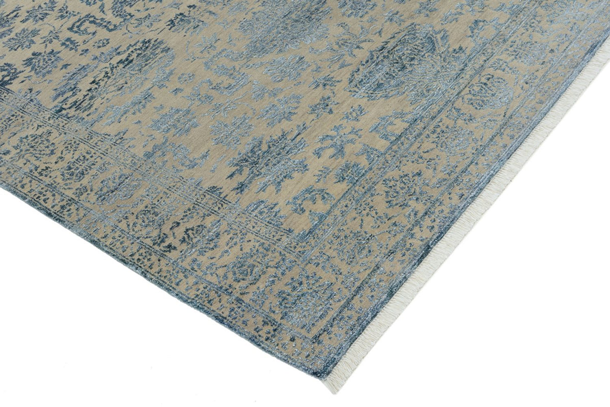 Designer tæppe - 201 x 156 cm - grå