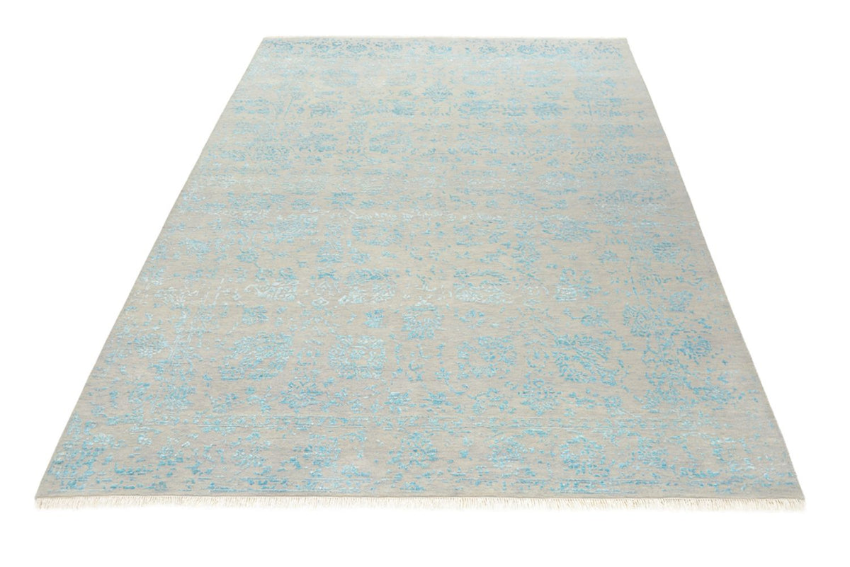 Designer tæppe - 181 x 122 cm - lysegrå