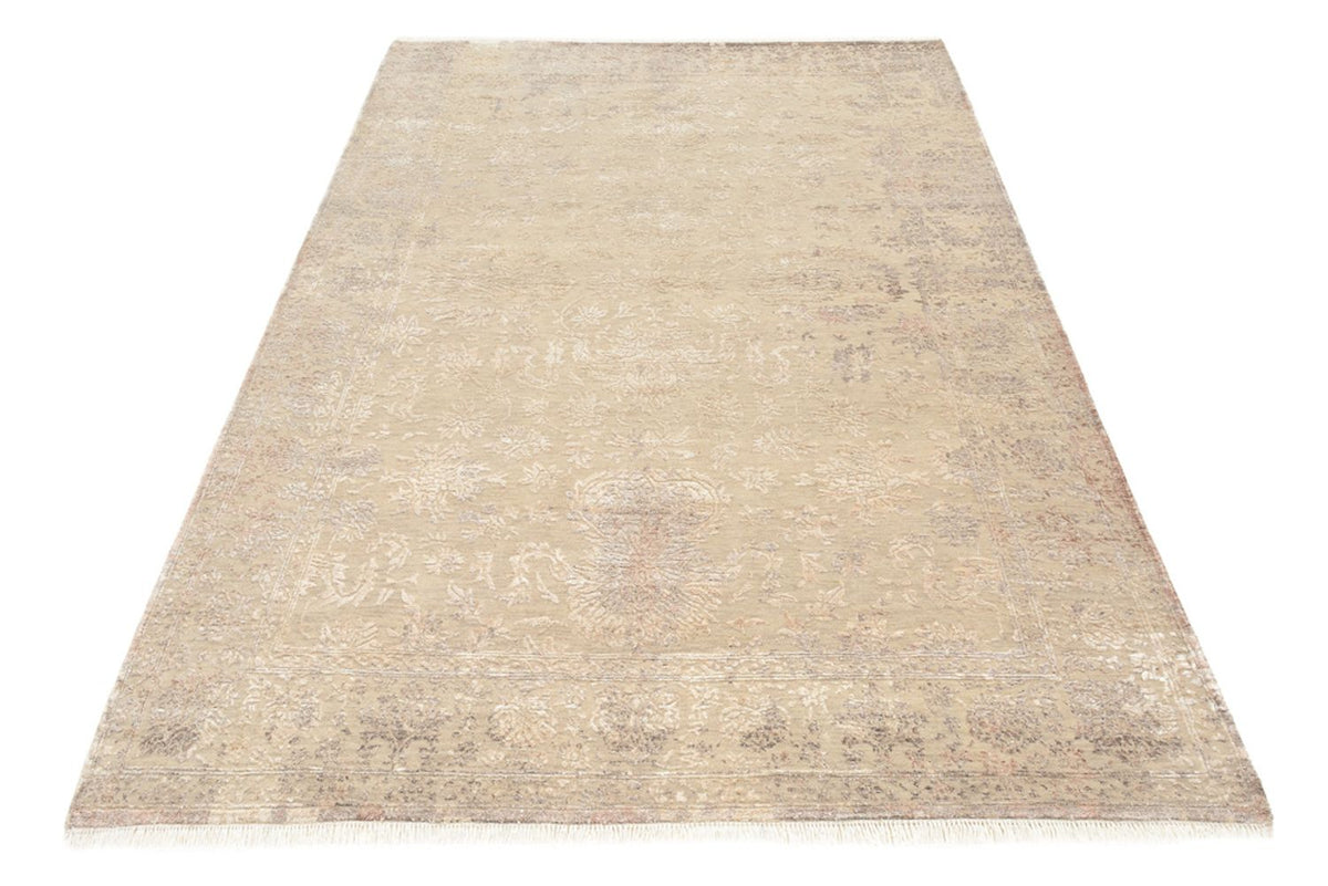 Designer tæppe - 183 x 124 cm - lys beige
