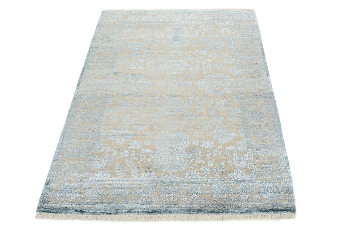 Designer tæppe - 148 x 100 cm - lyseblå
