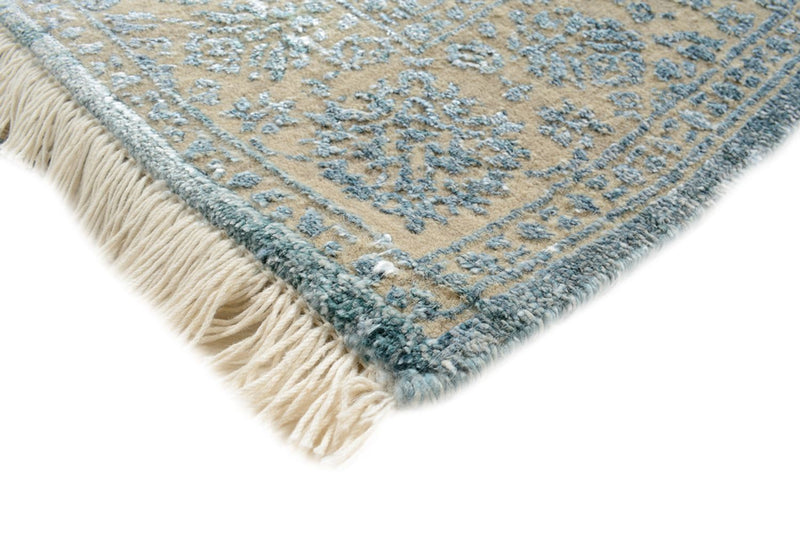Designer tæppe - 148 x 100 cm - lyseblå