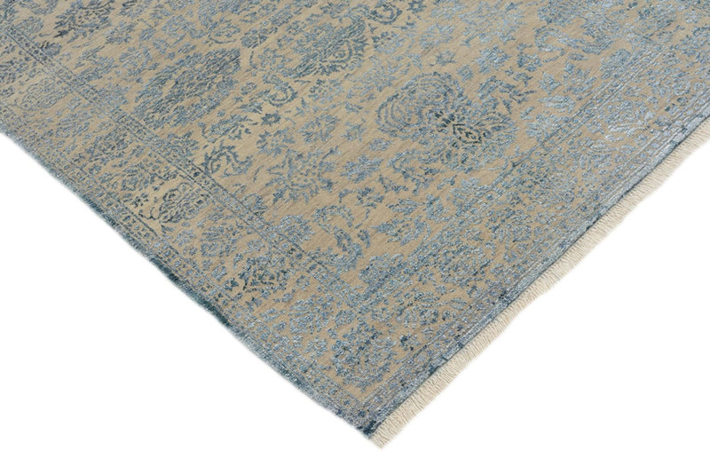 Designer tæppe - 152 x 103 cm - lyseblå