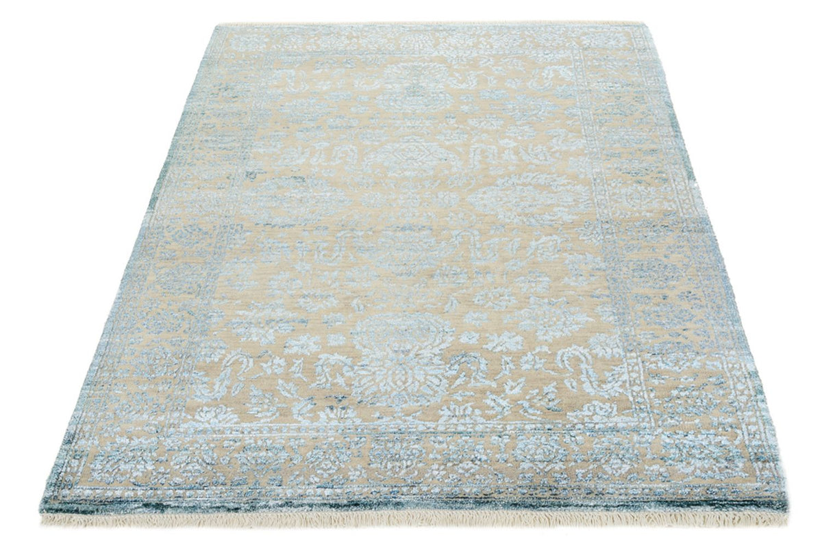 Designer tæppe - 152 x 103 cm - lyseblå