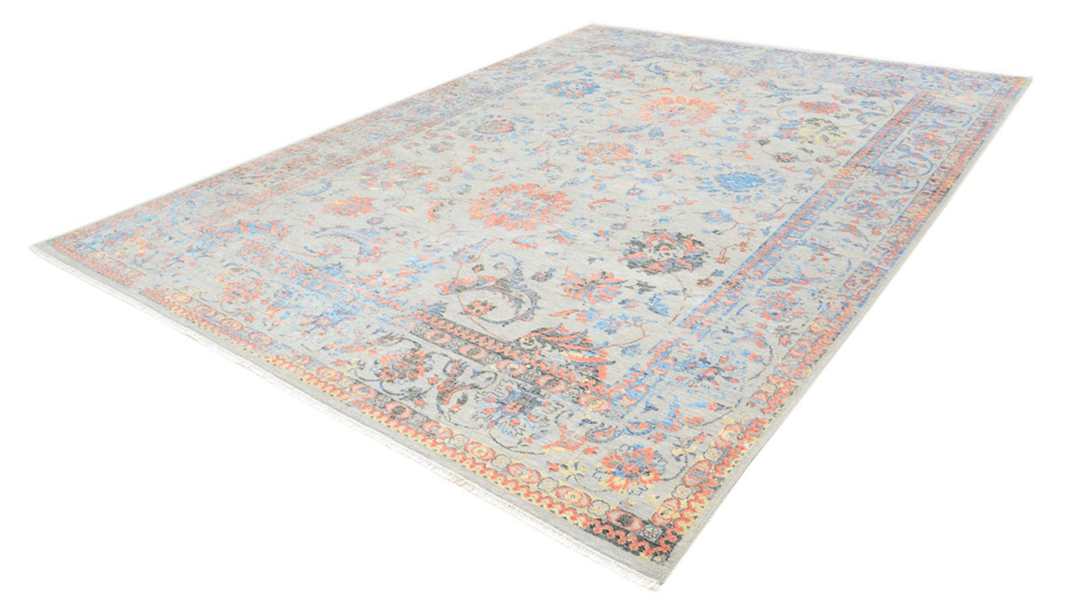 Designer tæppe - 366 x 271 cm - lyseblå