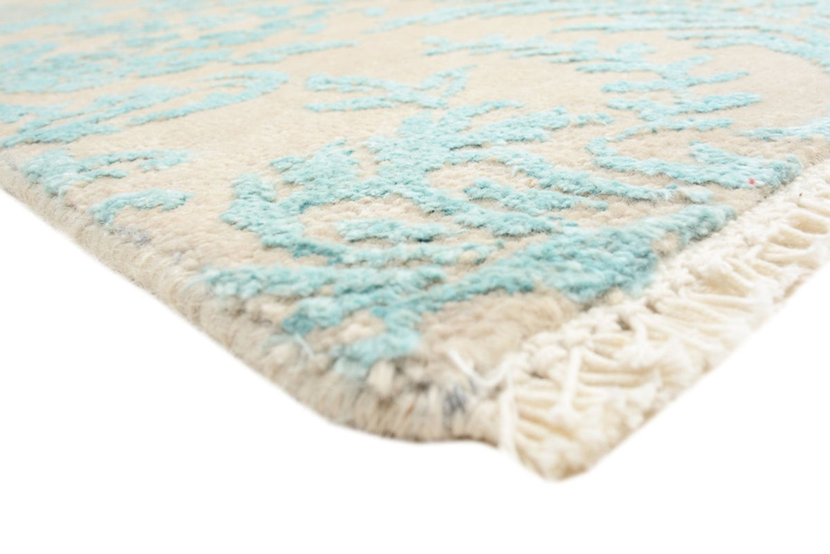 Designer tæppe - 309 x 244 cm - aqua