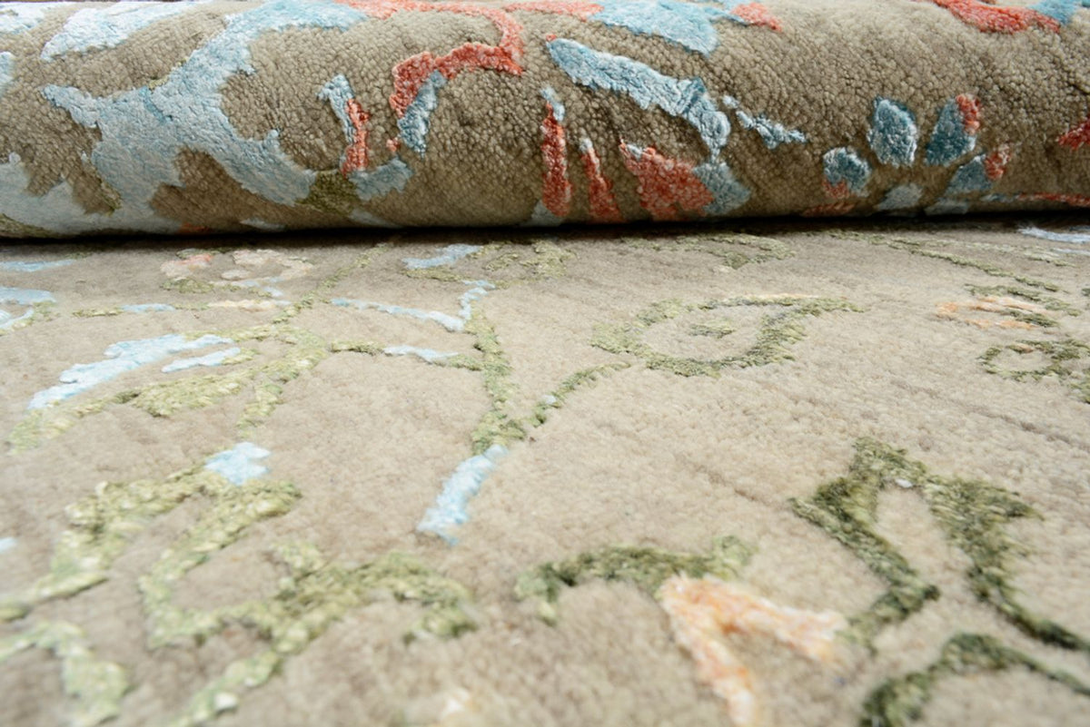 Designer tæppe - 349 x 259 cm - sand