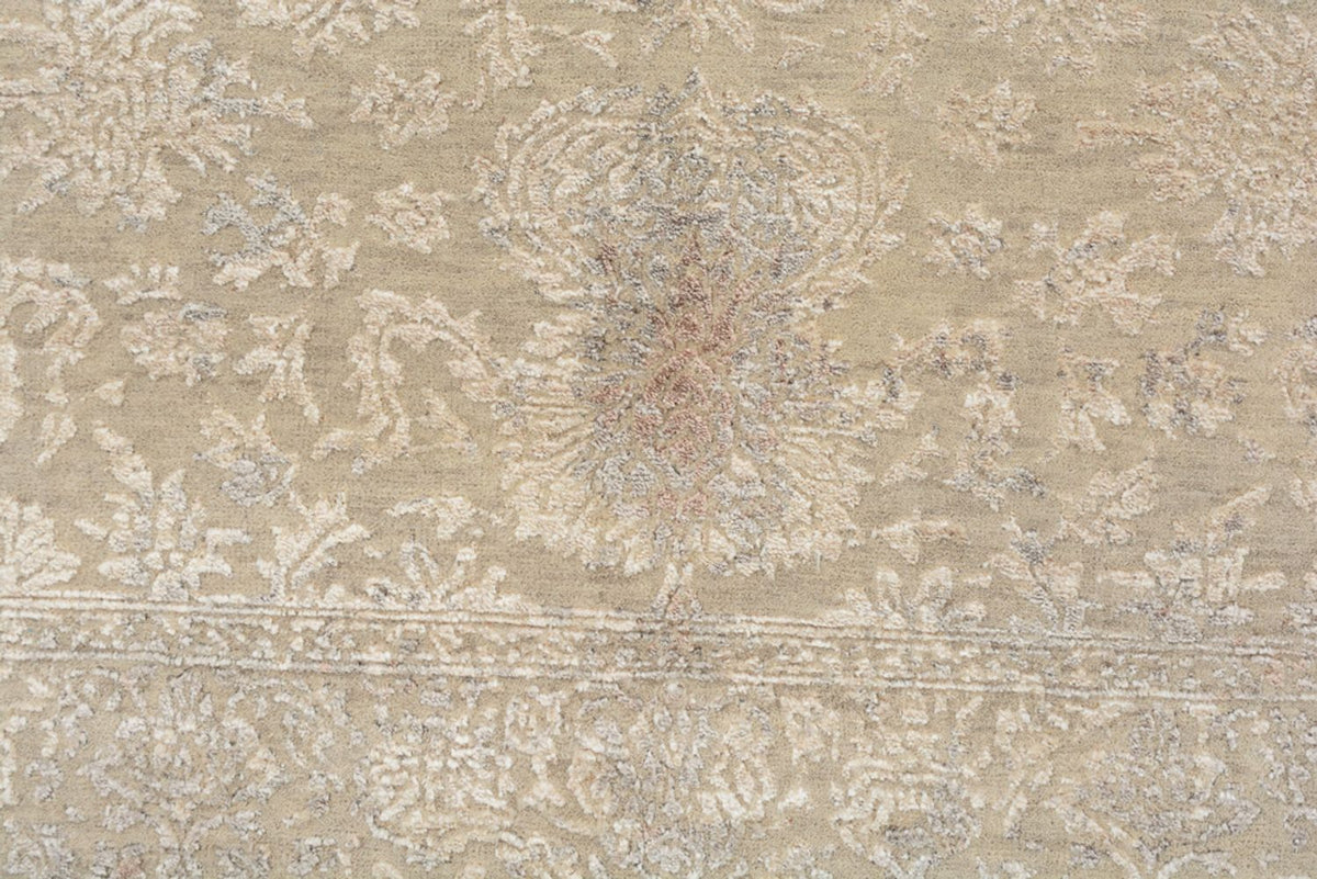 Designer tæppe - 179 x 131 cm - lys beige