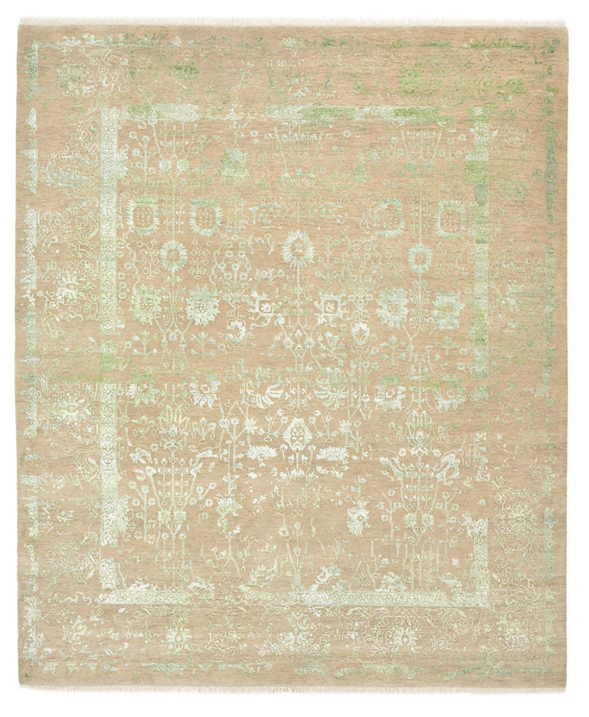 Designer tæppe - 305 x 255 cm - sand