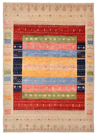 Indo Loribaft Tæppe 173x244cm - Uldtæppe