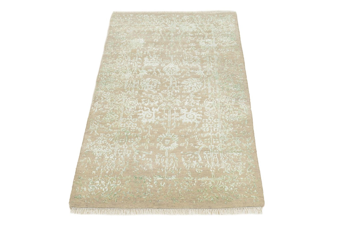 Designer tæppe - 136 x 74 cm - sand