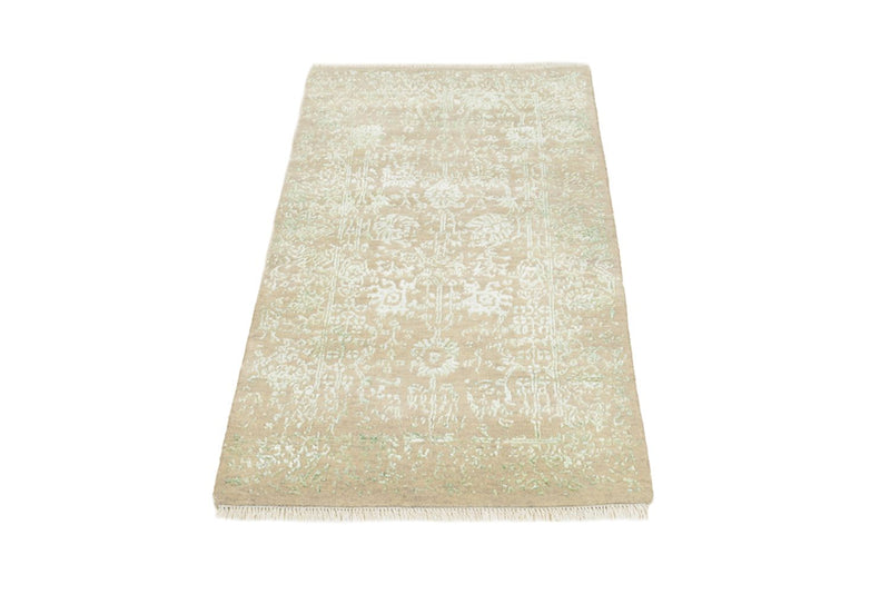 Designer tæppe - 136 x 72 cm - sand