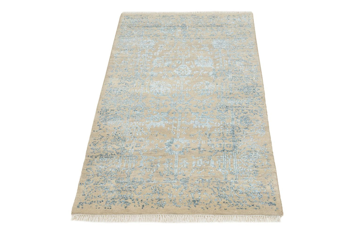 Designer tæppe - 137 x 76 cm - lys beige