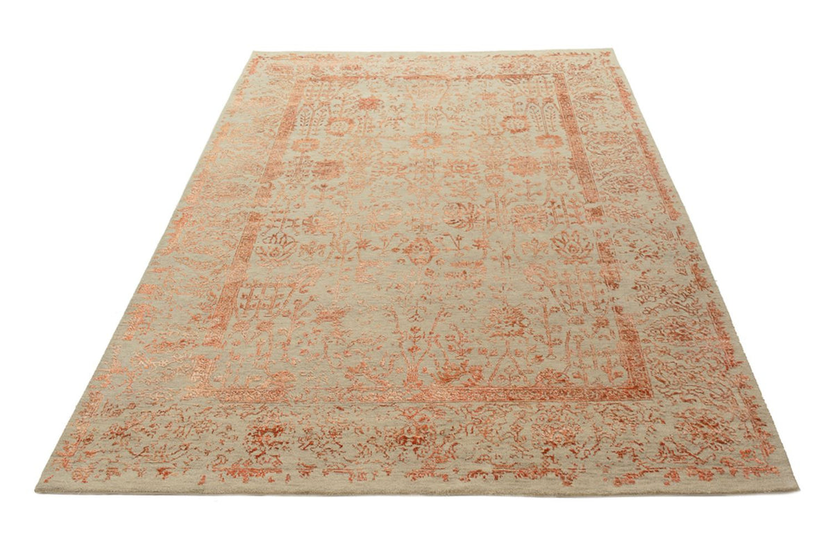 Designer tæppe - 238 x 169 cm - lys brun