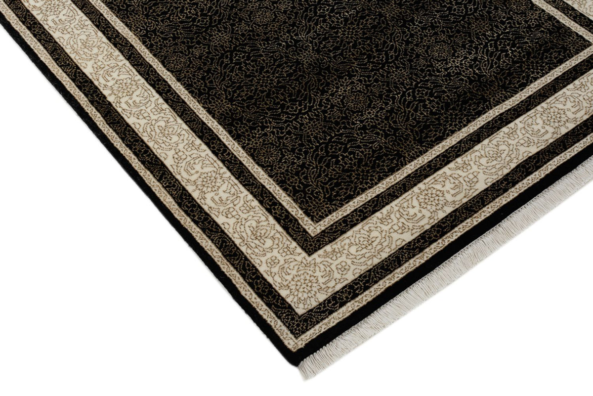 Designer tæppe - 153 x 101 cm - mørk beige