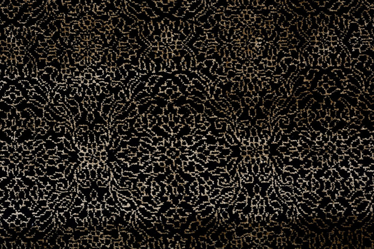 Designer tæppe - 181 x 123 cm - mørk beige