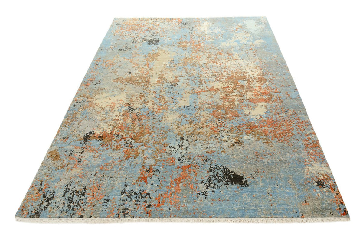 Designer tæppe - 243 x 166 cm - flerfarvet