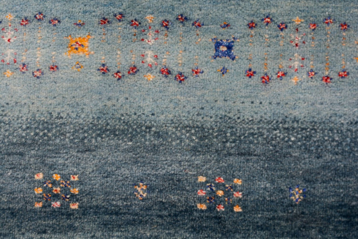 Gabbeh-tæppe - Loribaft Indus - 240 x 175 cm - flerfarvet