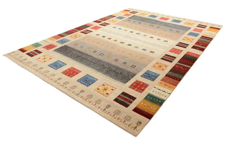 Gabbeh-tæppe - Loribaft Indus - 356 x 252 cm - flerfarvet