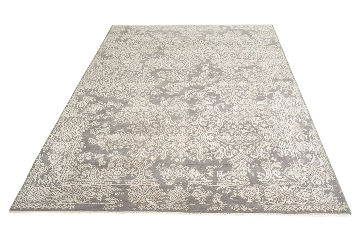 Designer tæppe - 241 x 172 cm - lysegrå