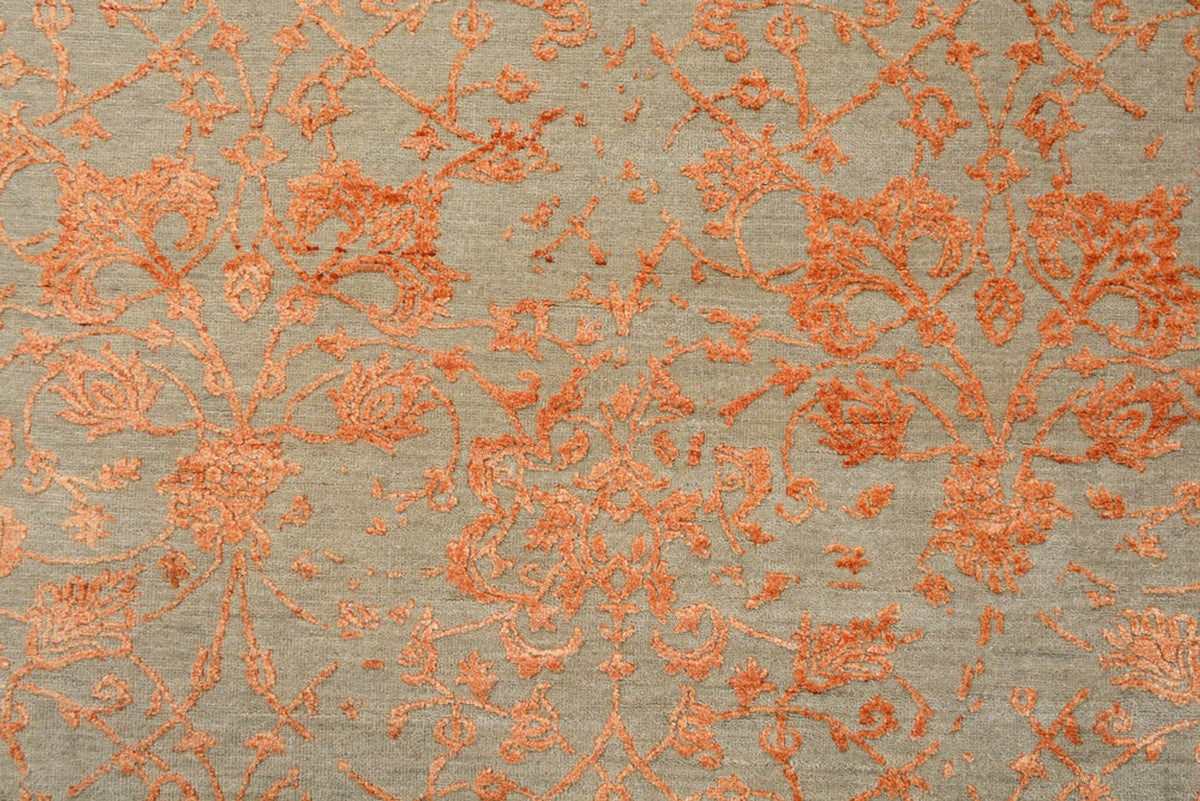 Designer tæppe - 207 x 158 cm - orange
