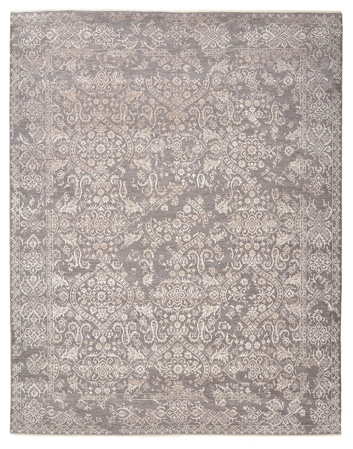 Designer tæppe - 306 x 243 cm - grå