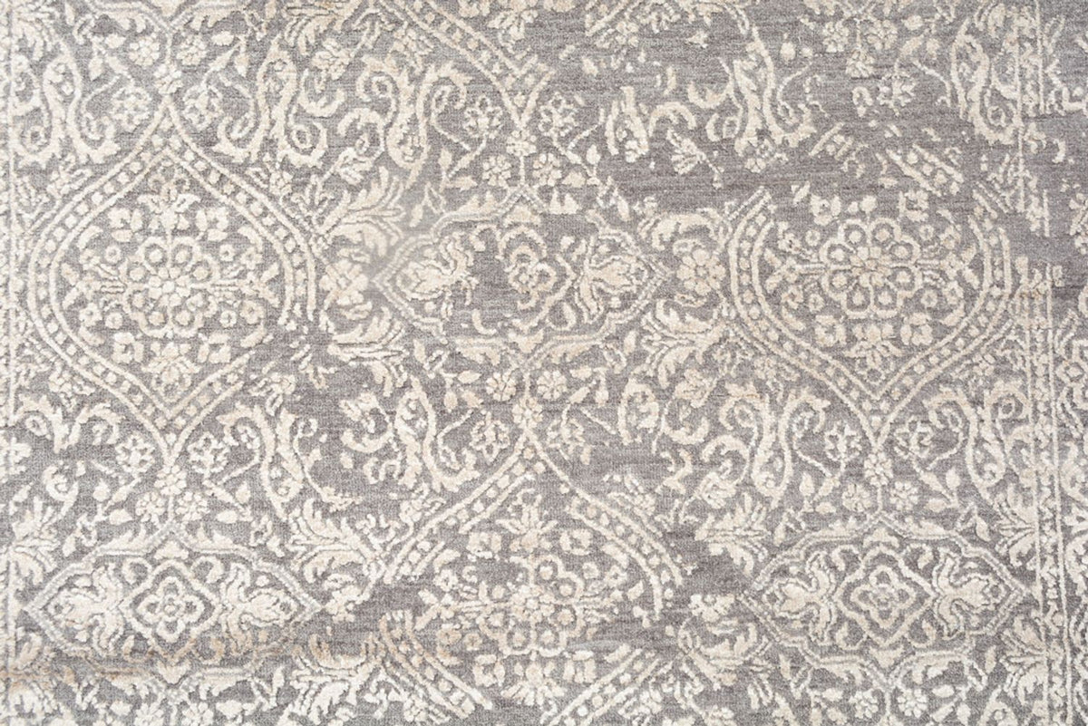 Løber Designer tæppe - 304 x 122 cm - grå