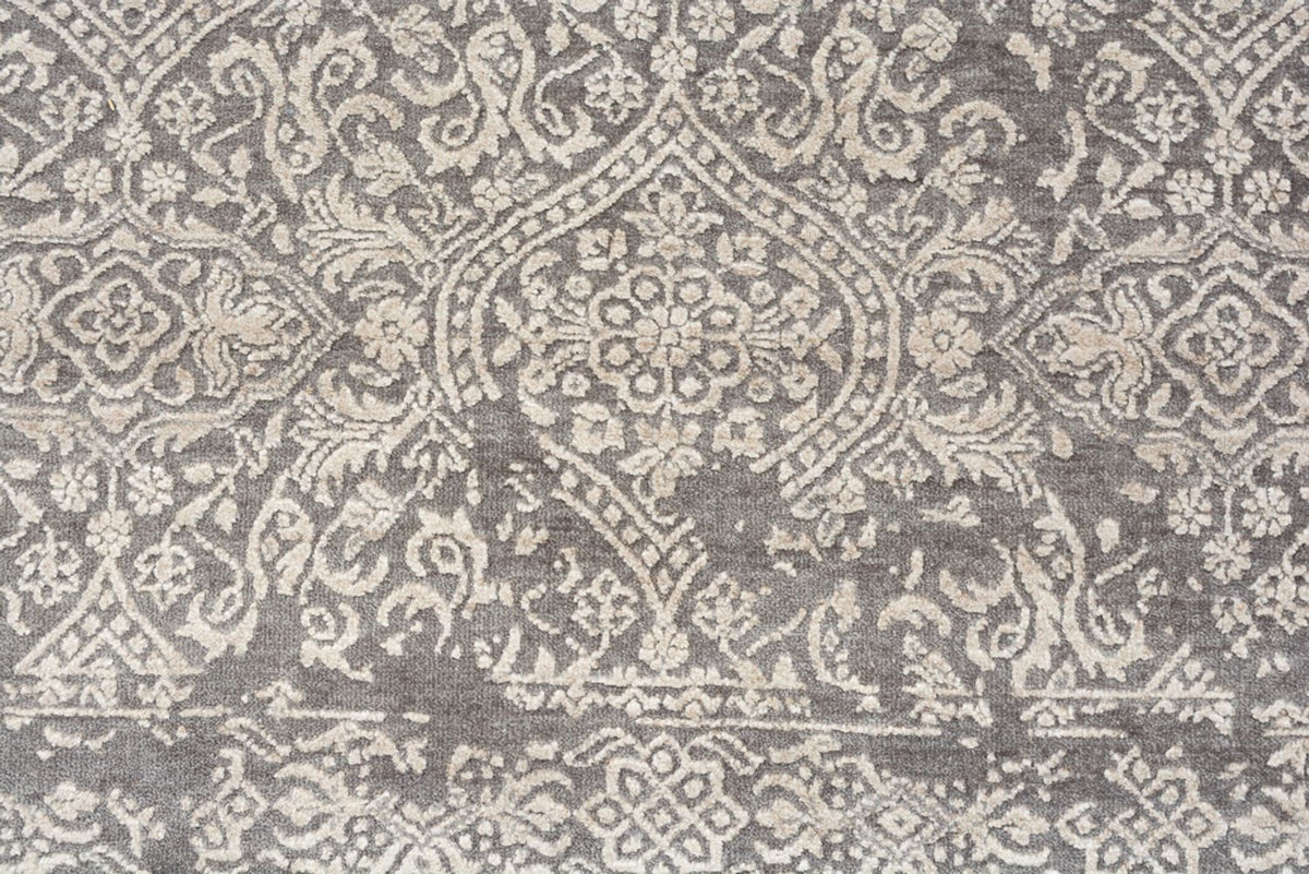 Designer tæppe - 179 x 125 cm - grå