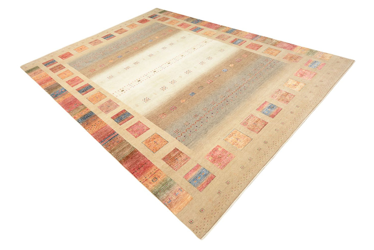 Gabbeh-tæppe - Loribaft Indus - 400 x 301 cm - flerfarvet