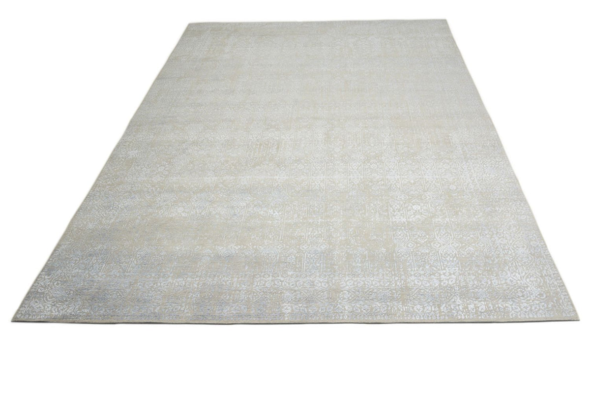 Designer tæppe - 367 x 274 cm - lysegrå