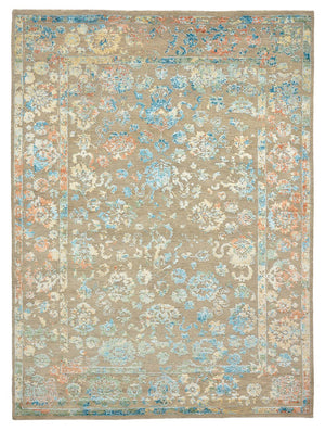 Designer tæppe - 232 x 172 cm - sand