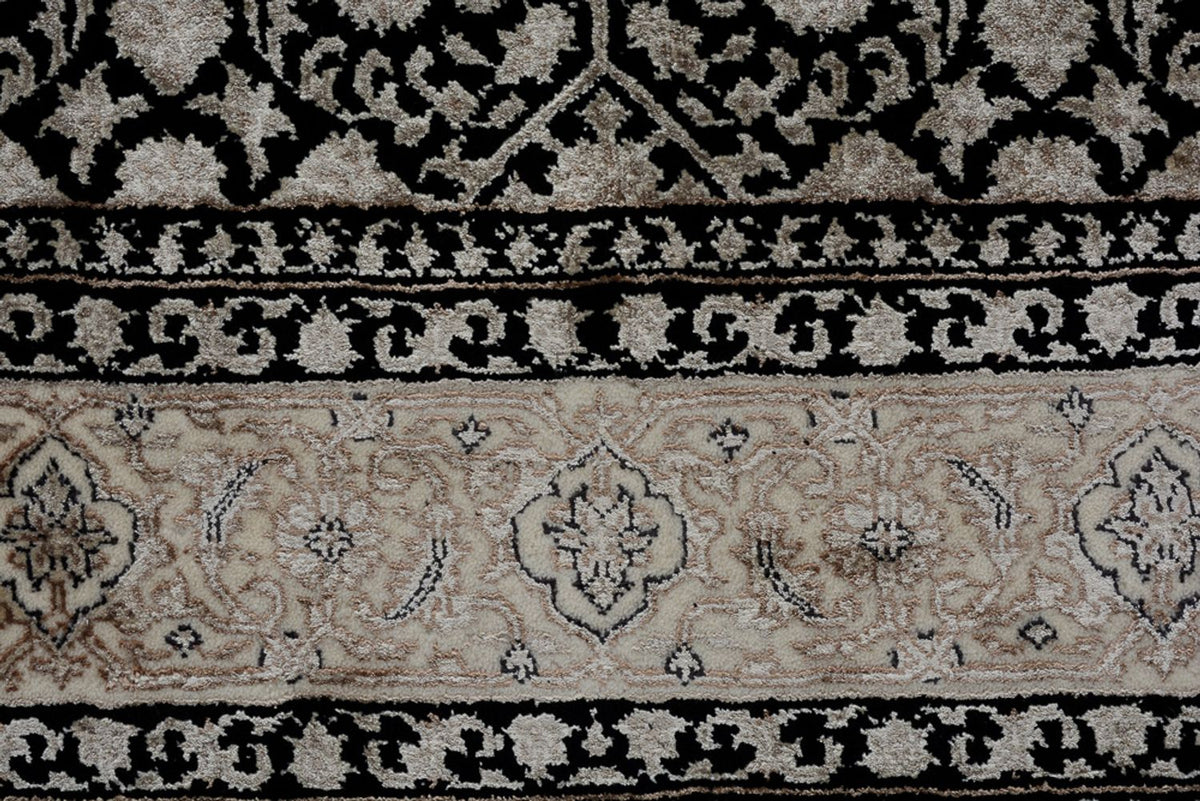 Orientalsk tæppe - Bijar - Indus - 204 x 139 cm - mørk beige