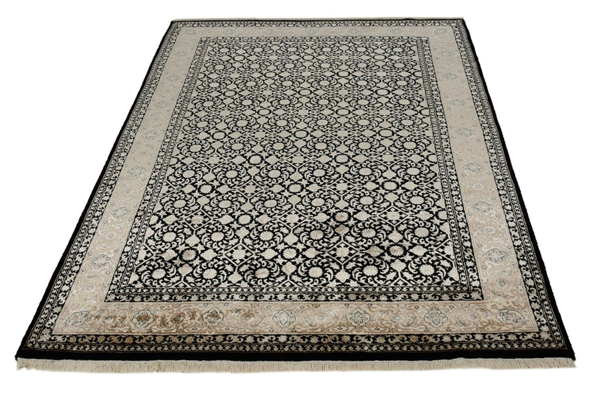 Orientalsk tæppe - Bijar - Indus - 204 x 139 cm - mørk beige