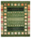 Gabbeh-tæppe - Loribaft Indus - 302 x 249 cm - grøn