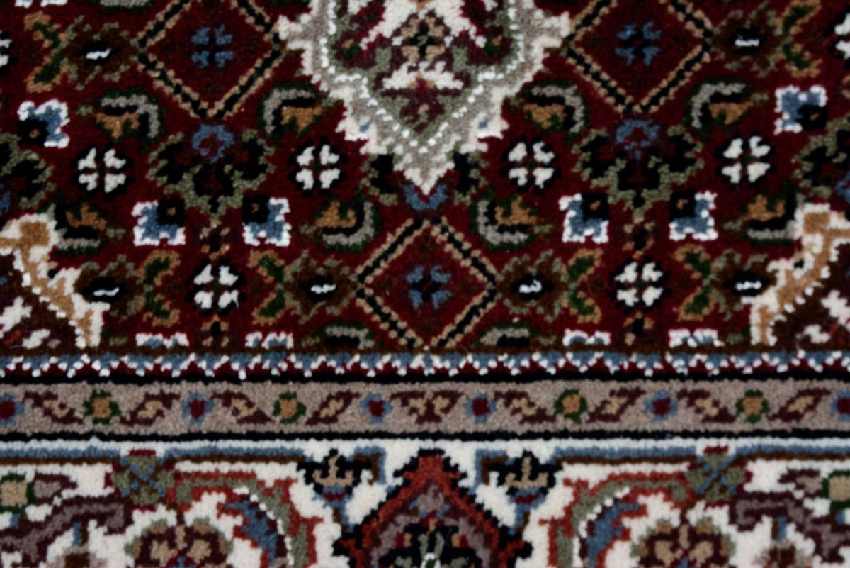 Orientalsk tæppe - Tabriz - 93 x 89 cm - creme