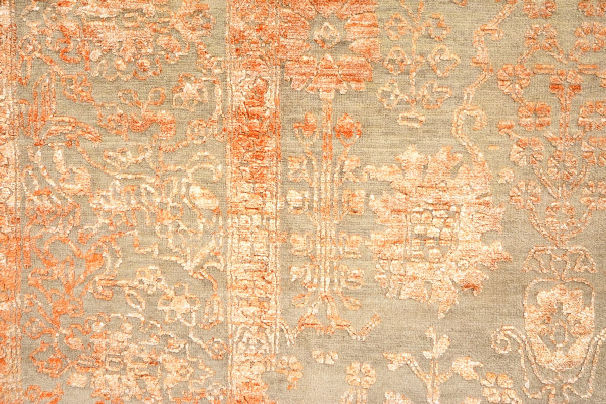 Designer tæppe - 285 x 197 cm - rust