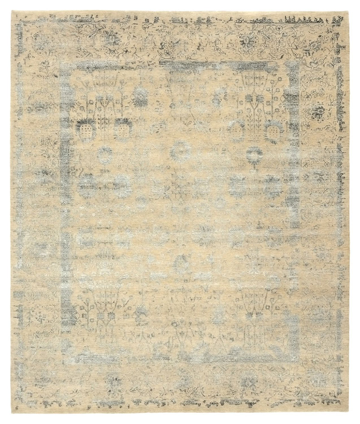 Designer tæppe - 293 x 245 cm - sand