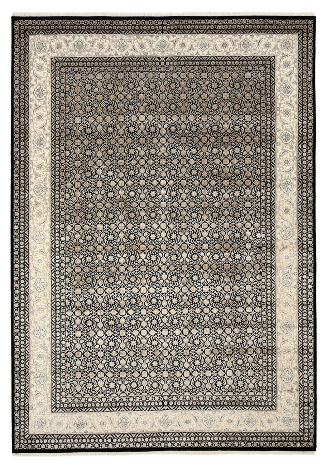 Orientalsk tæppe - Bijar - Indus - 295 x 206 cm - mørk beige